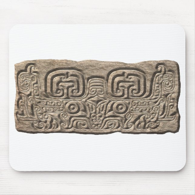 Mousepad Mayan Jaguar-stone (Frente)