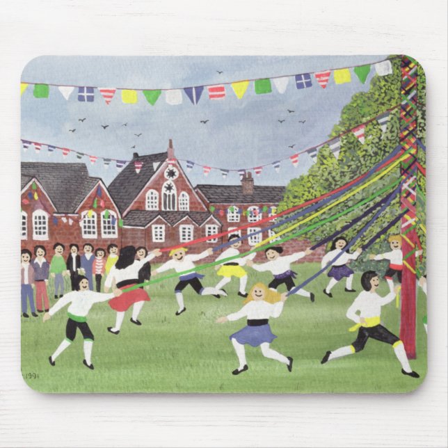 Mousepad Maypole que dança 1991 (Frente)