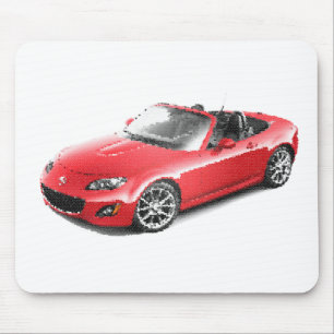 Mousepad Maz Miata MX5 Eunos Gen3-5 rachado