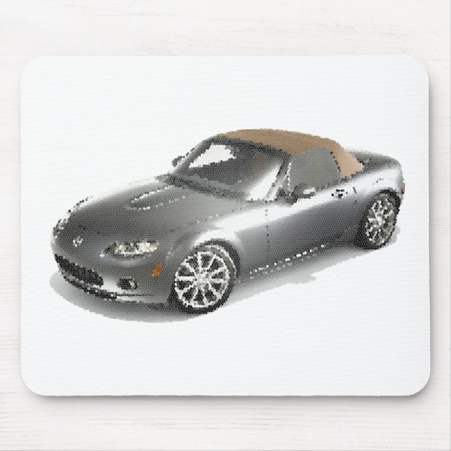Mousepad Maz Miata MX5 Eunos Gen3 rachado (Frente)