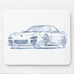 Mousepad Maz RX7 1999