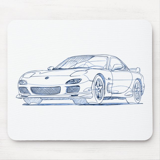 Mousepad Maz RX7 1999 (Frente)