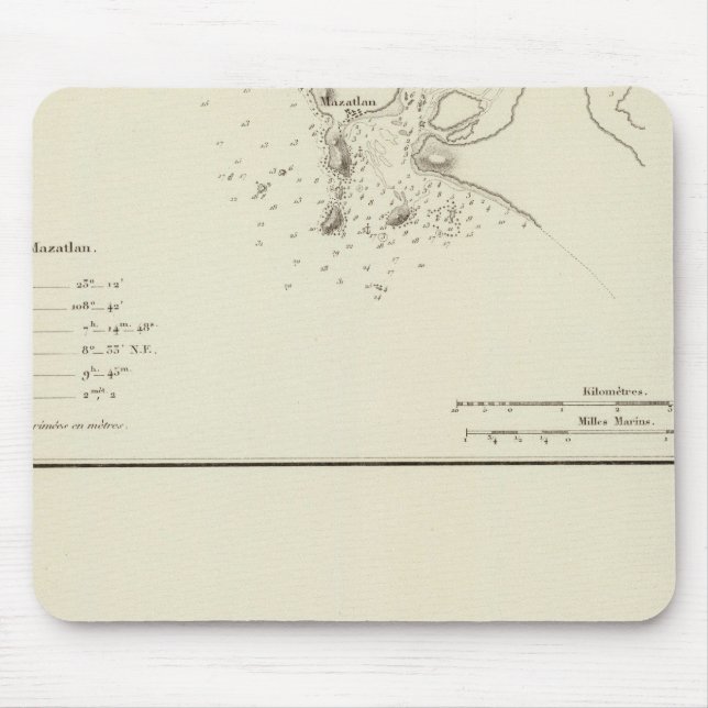 Mousepad Mazatlan, México (Frente)