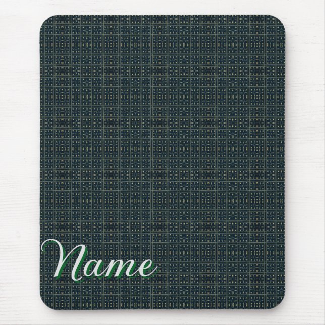 Mousepad Maze Ornamental Escura (Frente)