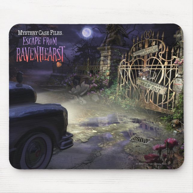 Mousepad MCF: Escape da porta de Ravenhearst (Frente)