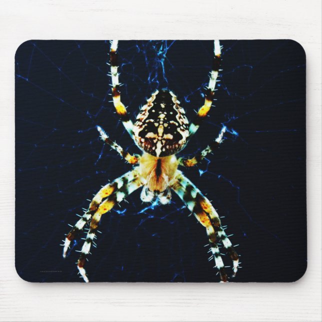 Mousepad Mcnm de aranha do jardim europeu (Frente)