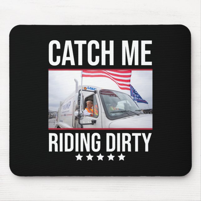 Mousepad Me Pegue Dirigindo Sujo Caminhão da Garagem do Tru (Frente)