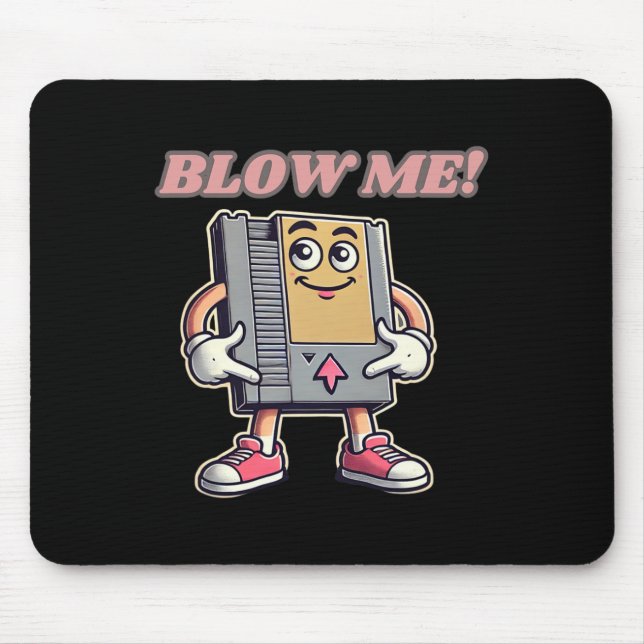 Mousepad Me Sopre Engraçado Jogador Retro (Frente)