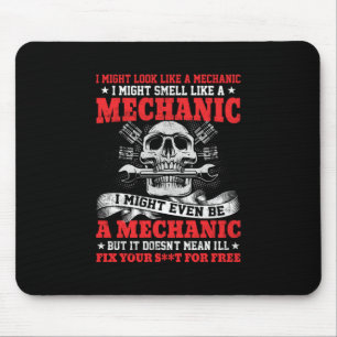 Mousepad Mecânica, Eu Poderia Parecer Mecânica