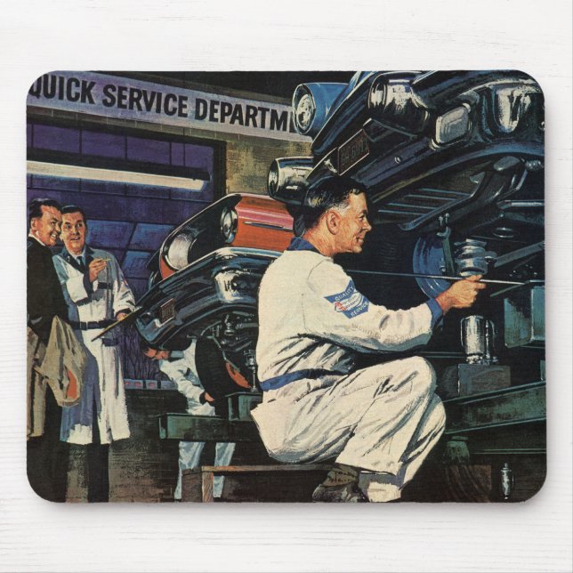 Mousepad Mecânico Automático do Serviço de Reparo de carros (Frente)