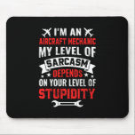 Mousepad Mecânico Sou Mecânico De Aeronave<br><div class="desc">Mecânico Sou Mecânico De Aeronave</div>