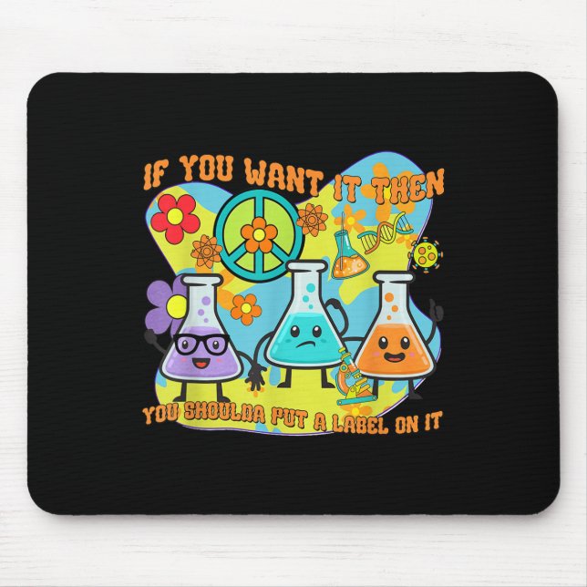 Mousepad Med Lab Tech Lab Semana 2025 Misteriosa Máquina De (Frente)