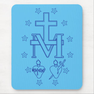 Mousepad Medalha de Nossa Senhora das Graças Arte Fina Mila