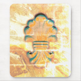 Mousepad Medalhão de Estilo Italiano Vintage