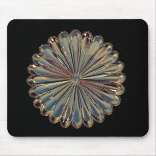 Mousepad Medalhão de flores da descodificação