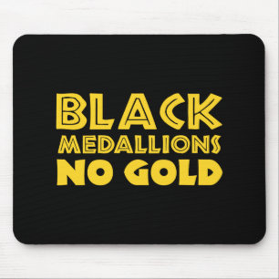 MOUSEPAD MEDALHES PRETOS SEM DOURADO