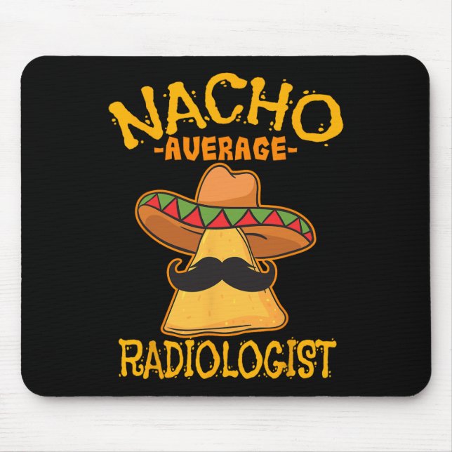 Mousepad Média Radiologista Média Nacho Radiologista Radiol (Frente)