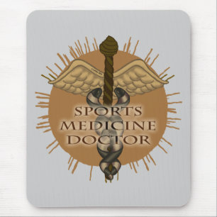 Mousepad Medicina Esportiva Médico Caduceus
