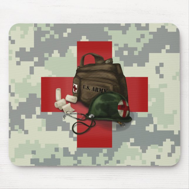 Mousepad Médico Camo transversal (Frente)