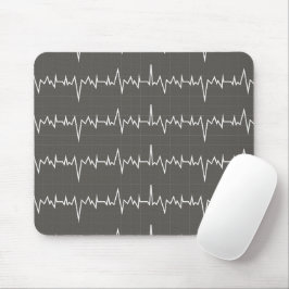 Mousepad Médico Cardiac Heartbeat Hospital de Saúde