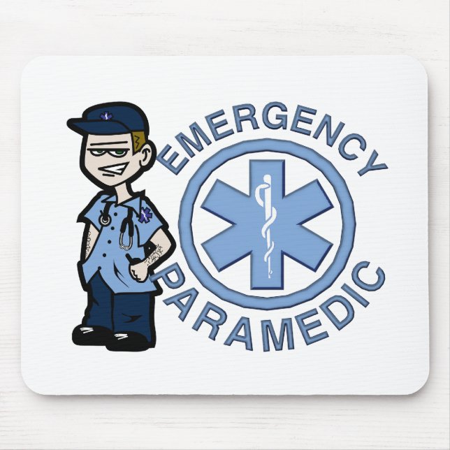Mousepad Médico de Emergência (Frente)