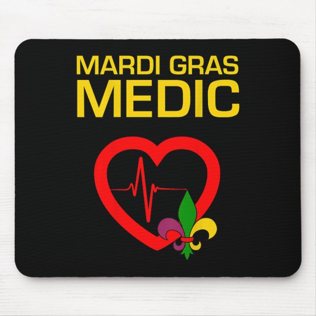 Mousepad Médico de Mardi Gras (Frente)