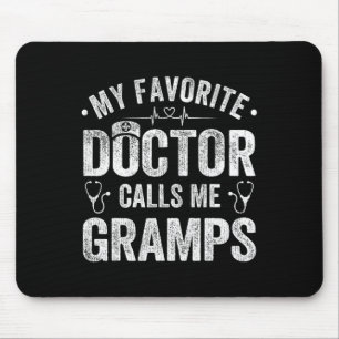 Mousepad Médico Favorito Me Chama de Vovô Dia dos Pais