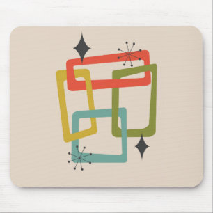 Mousepad Médio Geométrico Moderno do Século Abstrato