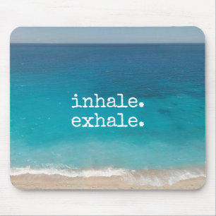 Mousepad Meditação Bela Praia do Paraíso