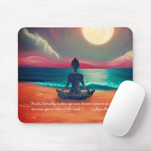 Mousepad Meditação de Yoga Pacífica Coca-Cola (Com mouse)