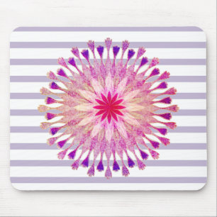 Mousepad Meditação Holística de Instrutor Lotus Flower Yoga