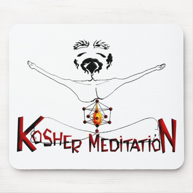 Mousepad Meditação Kosher (Frente)