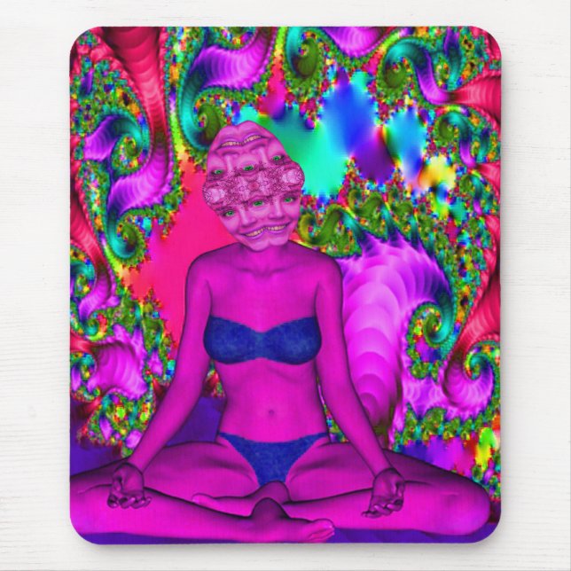 Mousepad Meditação Roxa (Frente)