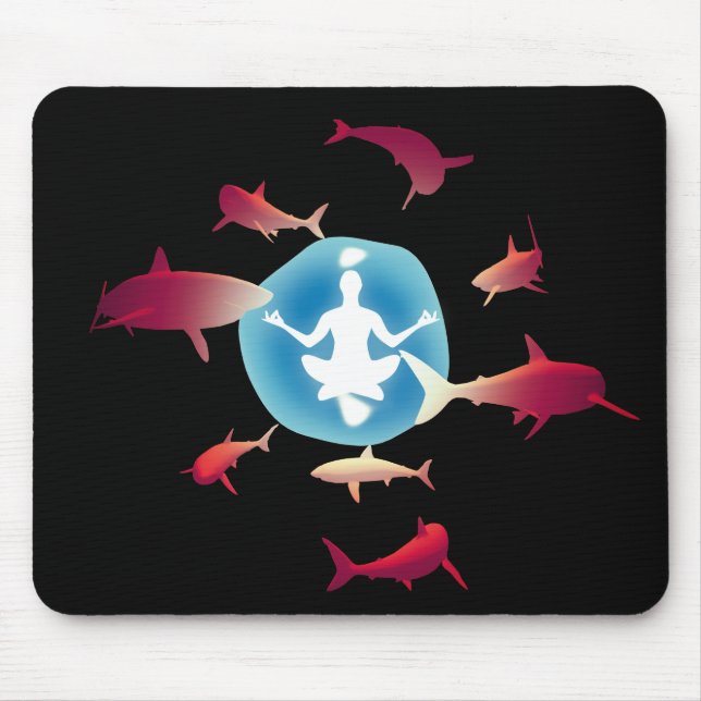 Mousepad Meditação Submarina (Frente)
