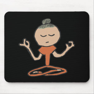 Mousepad Meditando budista