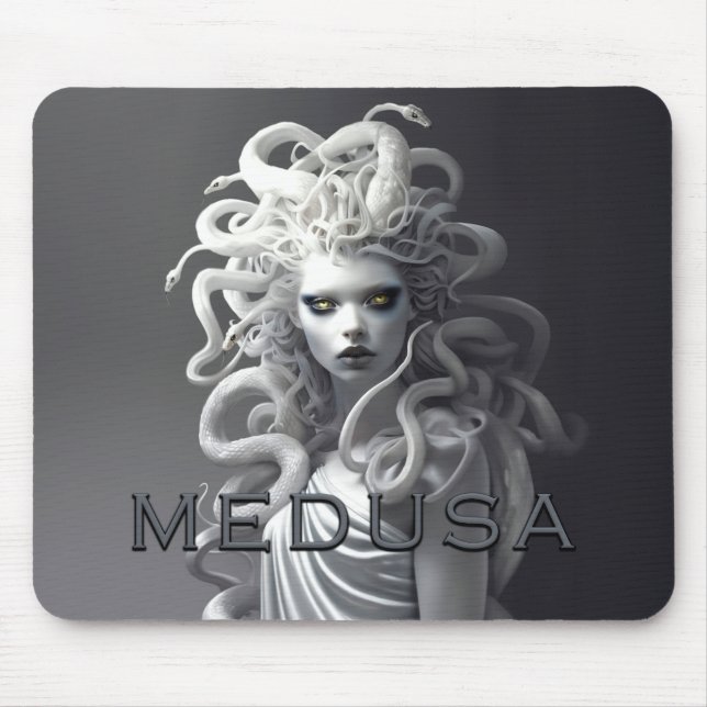 Mousepad Medusa, Deusa Cobra de mitologia grega, Gorgon #2 (Frente)