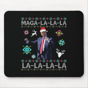 Mousepad Mega La La La Donald Trump Presidente 47 Dança Fei