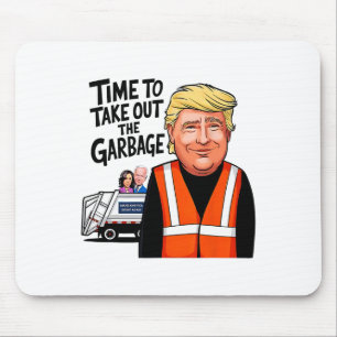 Mousepad Mega Trump Garge Hora Do Caminhão Para Sair Do Gar