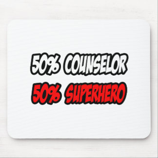 Mousepad Meia Conselheira... meio super-herói.