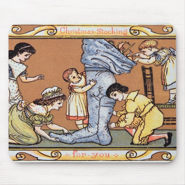 Mousepad Meia do Natal para você (Frente)