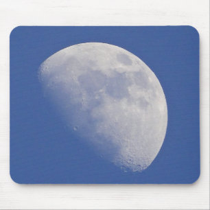 Mousepad Meia lua no céu azul