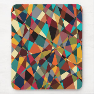 Mousepad Meio século Geométrico Moderno Disparado Abstrat