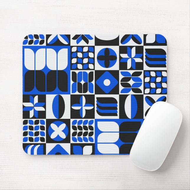 Mousepad Meio século moderno minimalista (Com mouse)