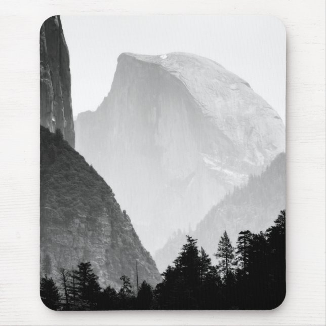 Mousepad Meio vale icónico da cara | Yosemite da rocha da (Frente)