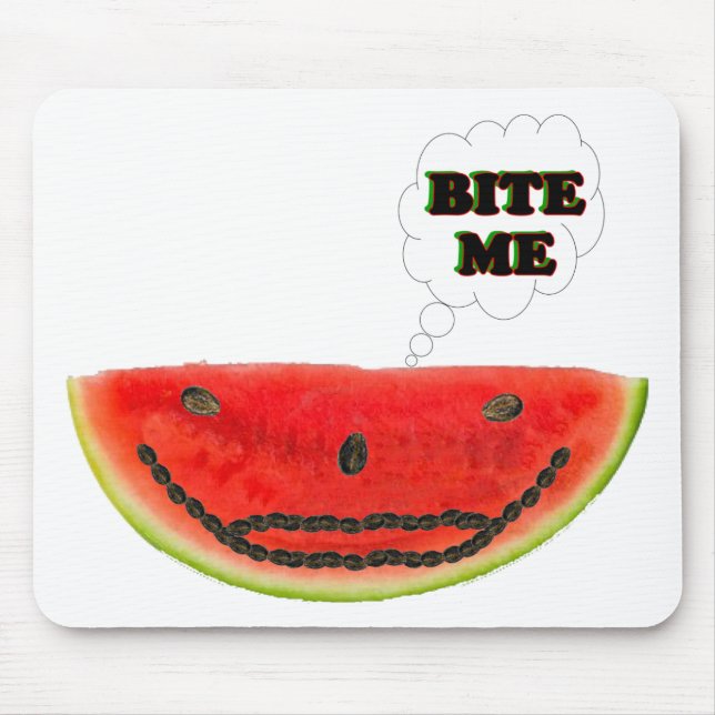 Mousepad Melancia Bite Me (Frente)