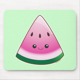 Mousepad Melancia de Kawaii