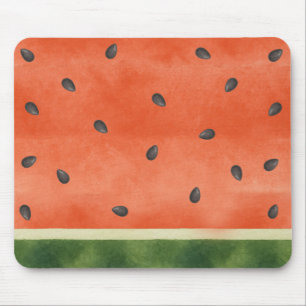 Mousepad Melancia De Qualquer Jeito Que Você Fatia Fruta de