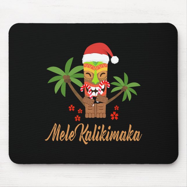 Mousepad Mele Kalikimaka Feliz Natal Natal Gift (Frente)