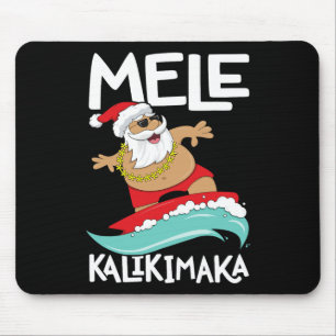 Mousepad Mele Kalikimaka Hawaii no Surfe