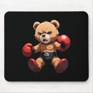 Mousepad Melhor Arte de Boxe Para Crianças Homens Mulheres